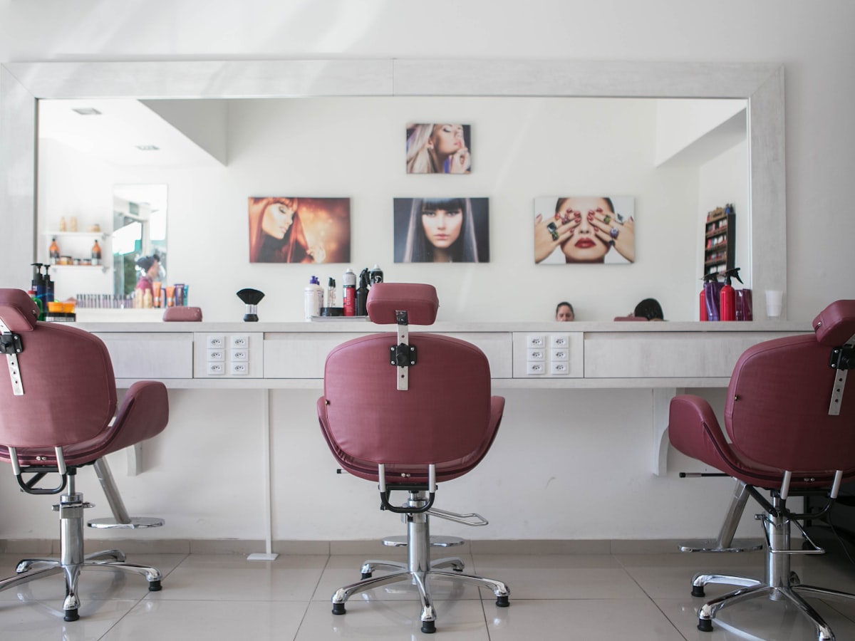 Salon styling stations