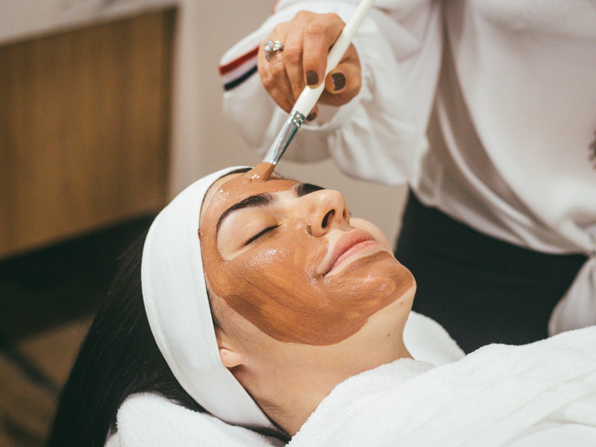 A calm, relaxing spa moment