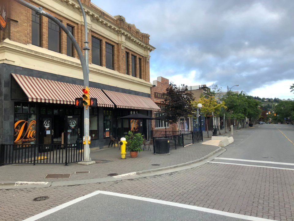 The Vic Downtown on the corner of 4th and Victoria